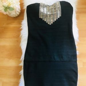 Bebe Black Dress Brand new